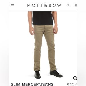 Mott & Bow slim jeans Olive